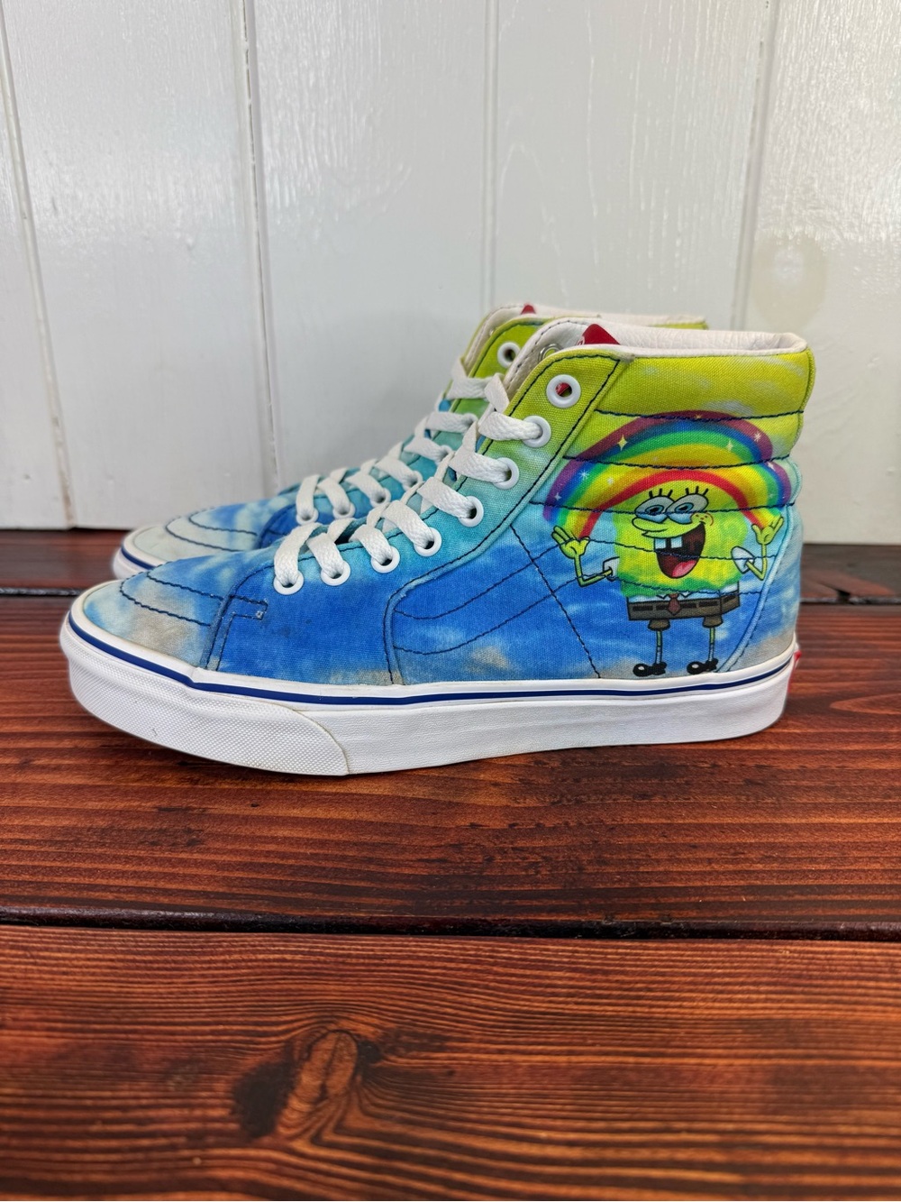 Vans Sk8-Hi 38 DX “Imaginaaation” SpongeBob SquarePants Sneakers – Women’s 9